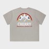 Cherry LA Mountain Expedition Boxy Pocket Tee (Heather Grey) Online