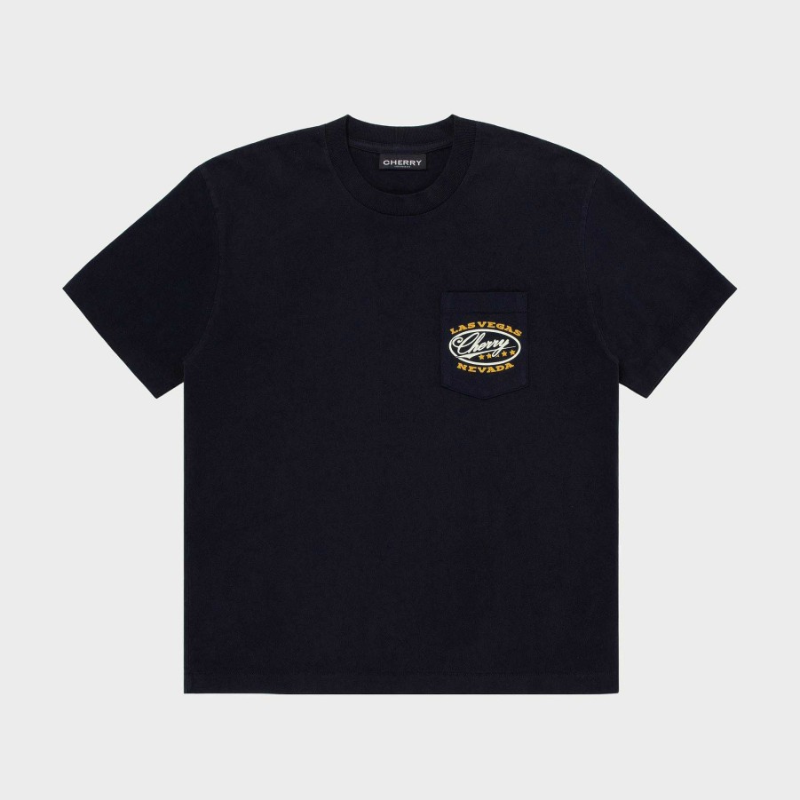 Cherry LA Red Bull Racing Pocket Tee (Midnight Blue) Online