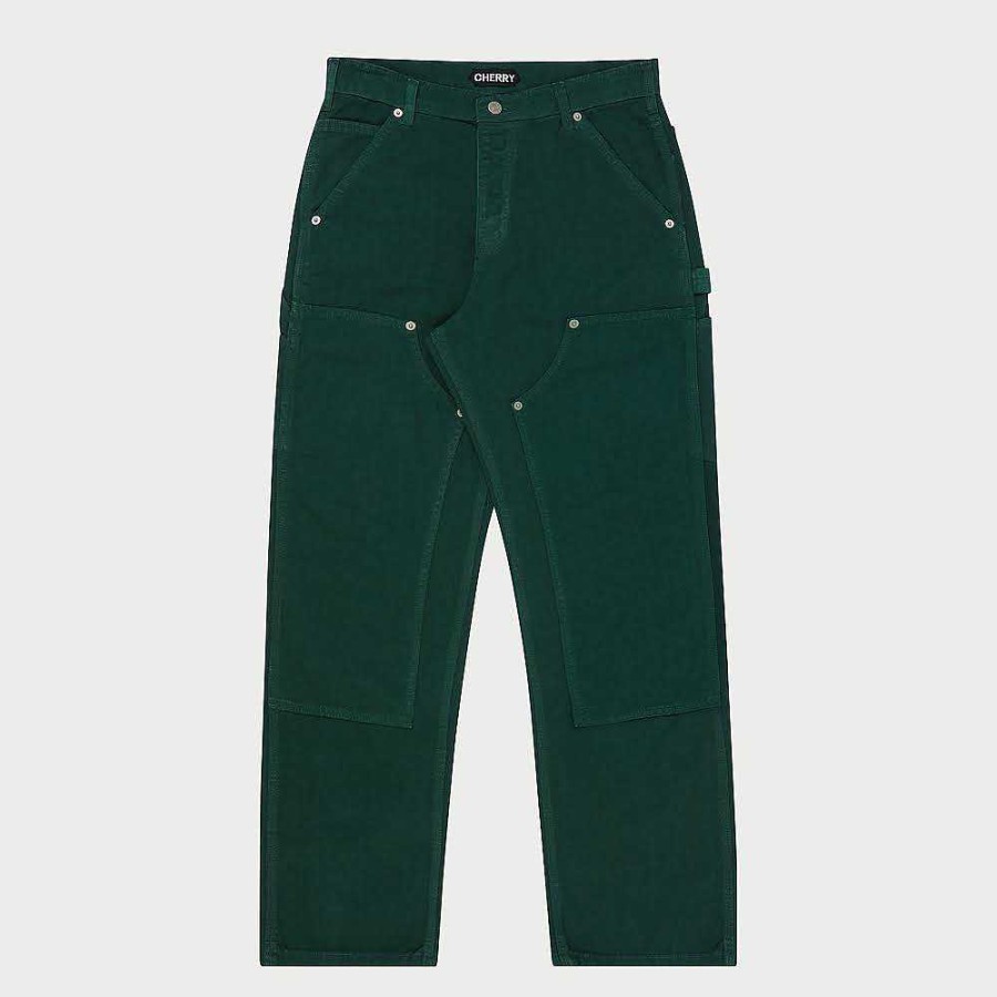 Cherry LA Classic Canvas Double Knee (Green) Best