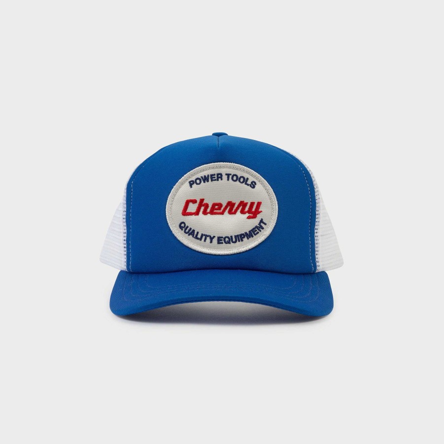 Cherry LA Power Tools Mesh Trucker (Royal) Clearance