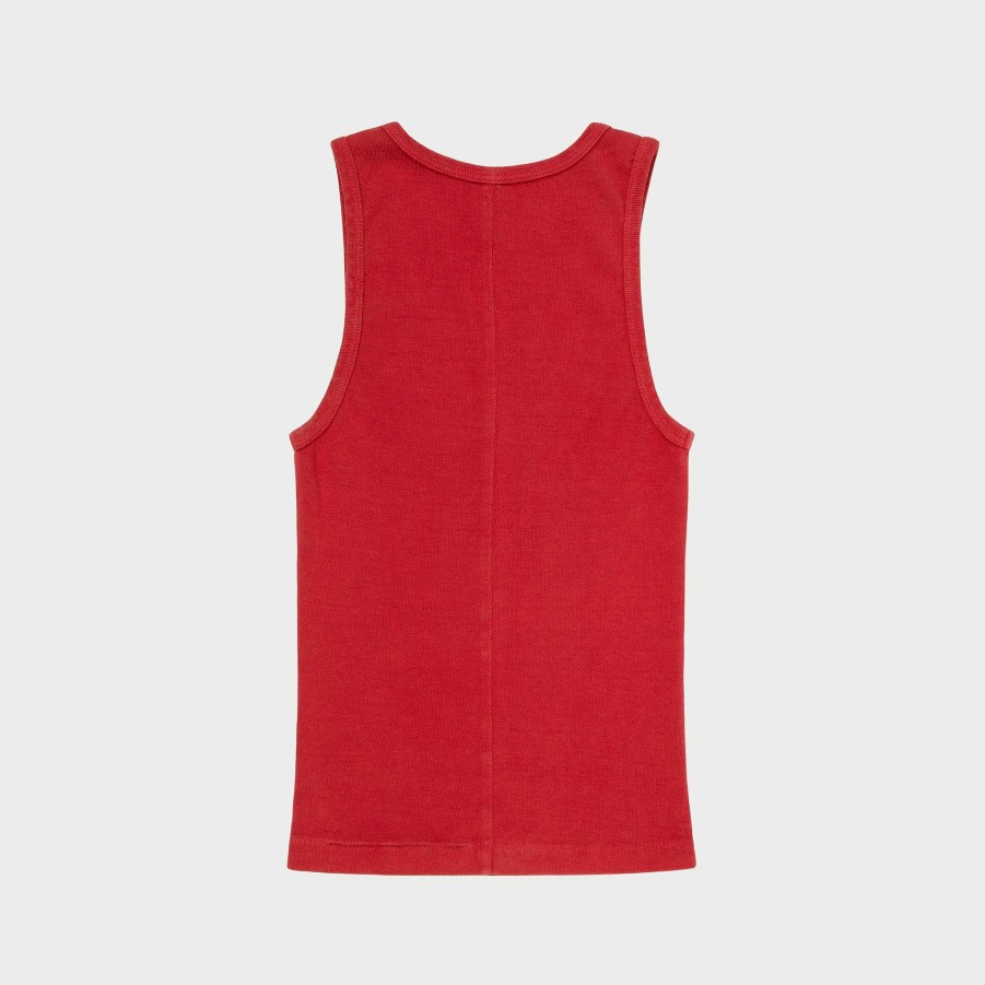 Cherry LA Ranch Wear Tank Top (Vintage Red) Best