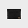 Cherry LA Leather Card Holder (Black) New