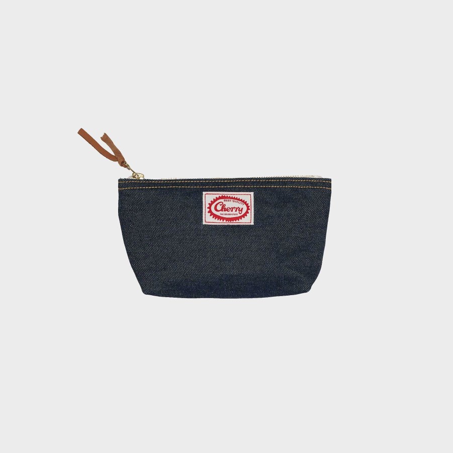 Cherry LA Denim Pouch Clearance