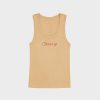 Cherry LA Chain Stitch Tank Top (Gold) Online