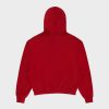 Cherry LA Outdoorsman Henley Hoodie (Red) Wholesale