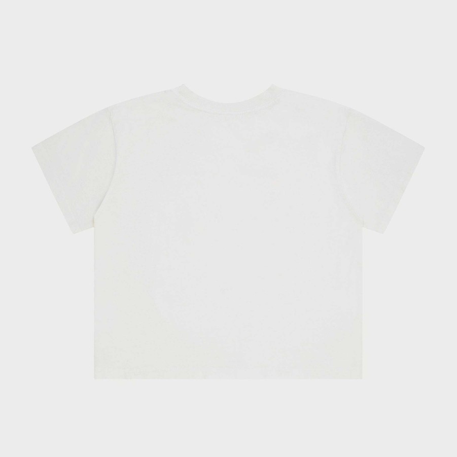 Cherry LA Sedona Boxy Baby Tee (Vintage White) Wholesale