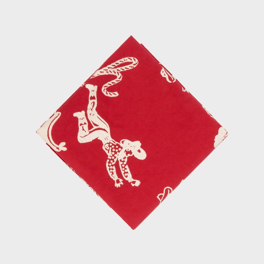 Cherry LA High Horse Bandana (Red) Online