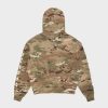 Cherry LA Thermal Zip-Up Hoodie (Camo) Wholesale