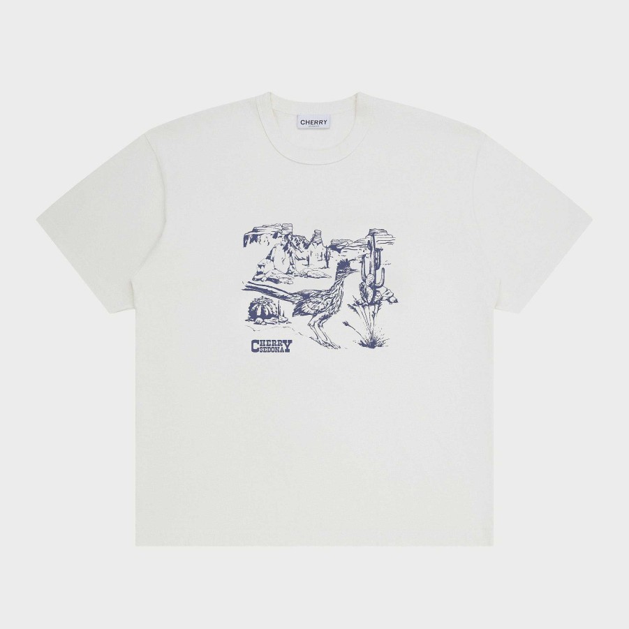 Cherry LA Sedona Classic Tee (Vintage White) Best