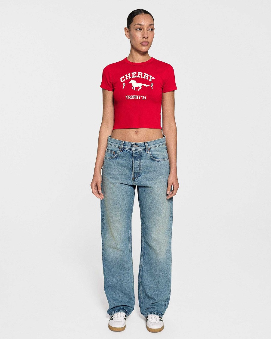 Cherry LA Relaxed 5 Pocket Denim (George Wash) Clearance