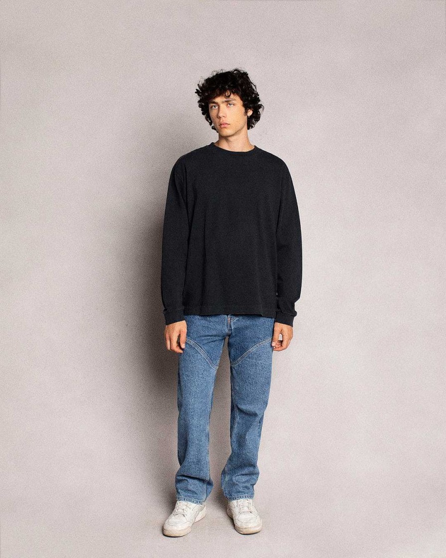 Cherry LA Basic L/S T-Shirt (Vintage Black) Clearance