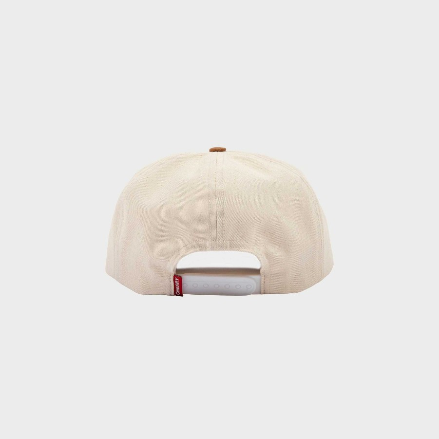 Cherry LA Ride It Rev It 5 Panel (Natural) Clearance