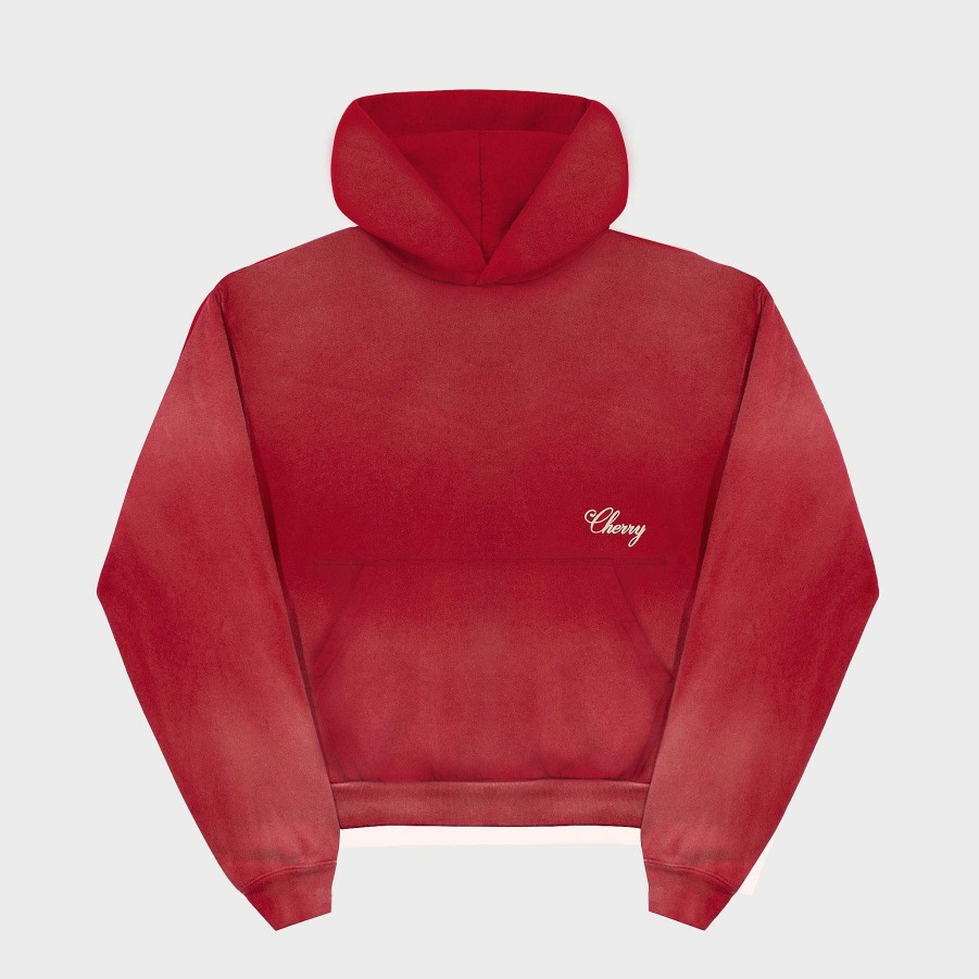 Cherry LA American Classic Hoodie (Cardinal) Clearance - Baseapparelsale