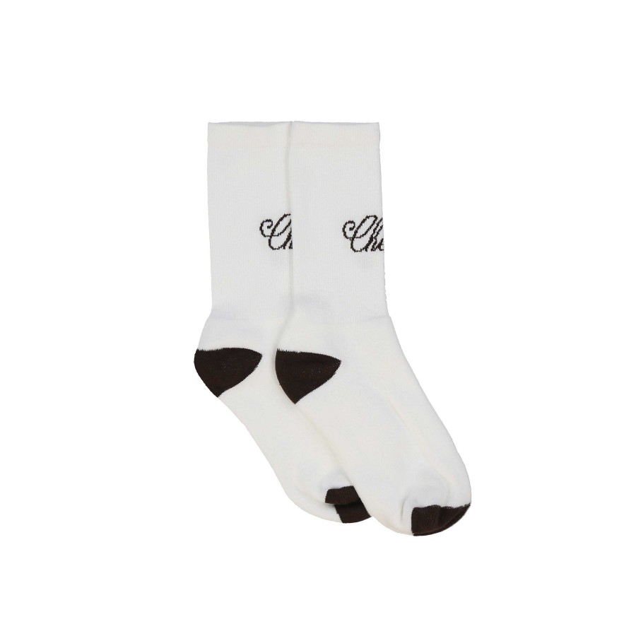 Cherry LA American Classic Socks (White/Black) Hot