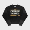 Cherry LA American Garments Crewneck (Vintage Black) Online