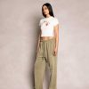 Cherry LA Basic Logo Parachute Sweatpants (Olive) Hot