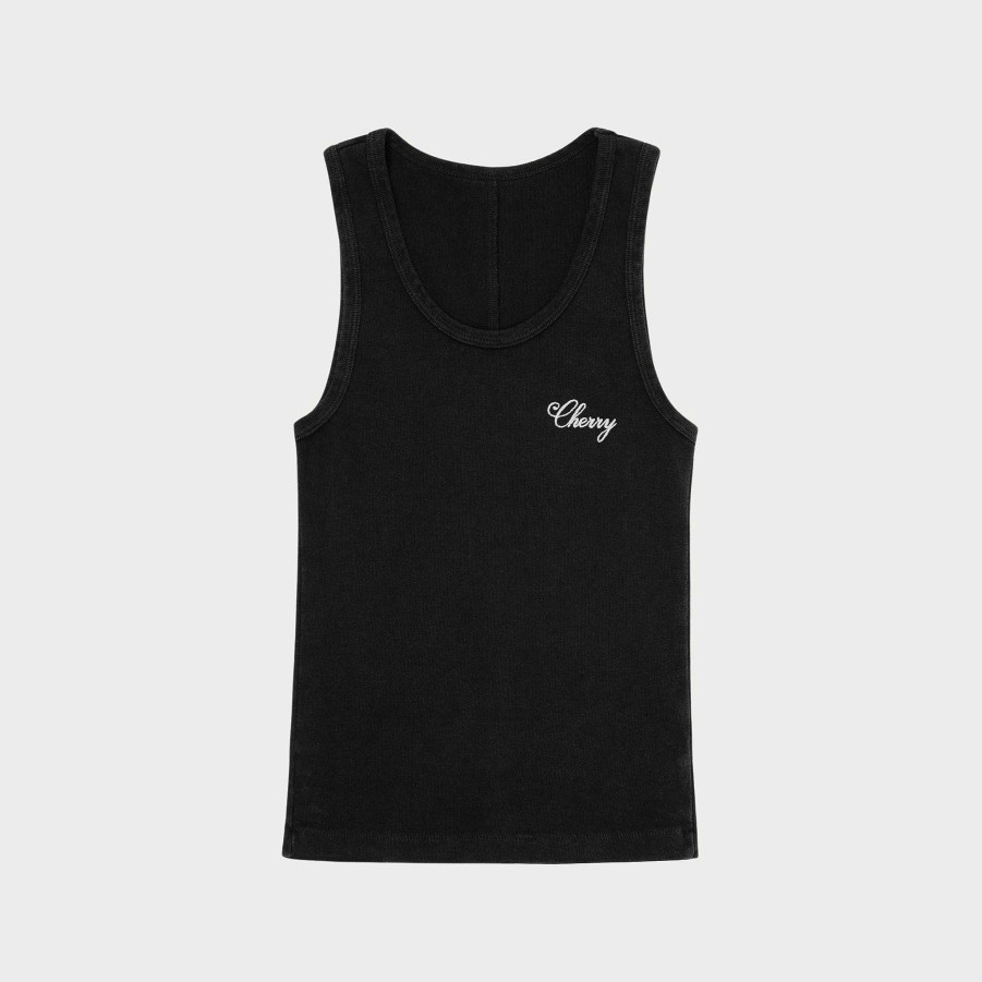 Cherry LA American Classic Tank Top (Vintage Black) Online