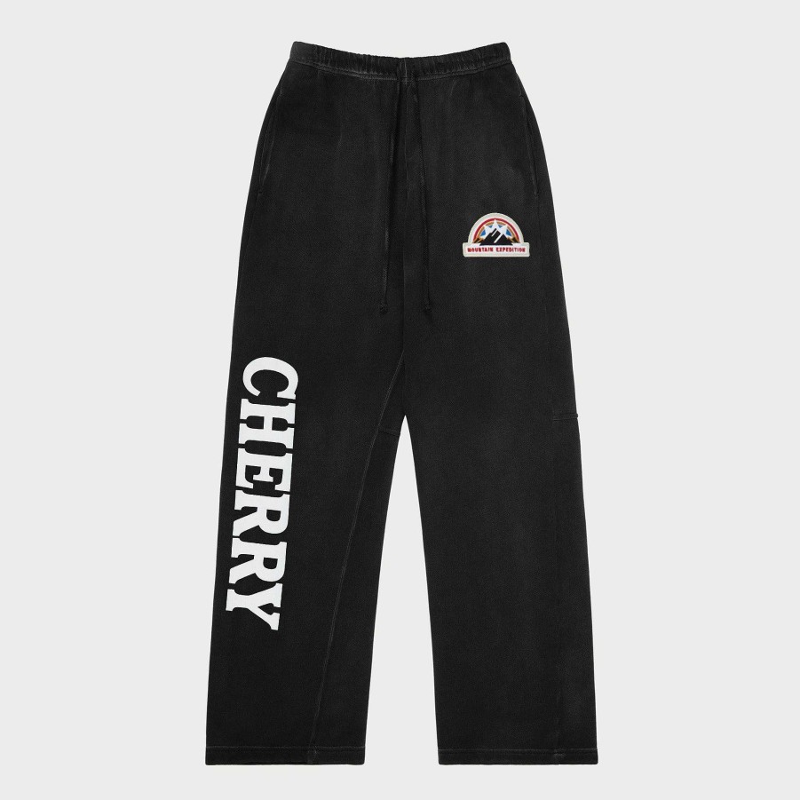 Cherry LA Mountain Expedition Parachute Sweatpants (Black) Best