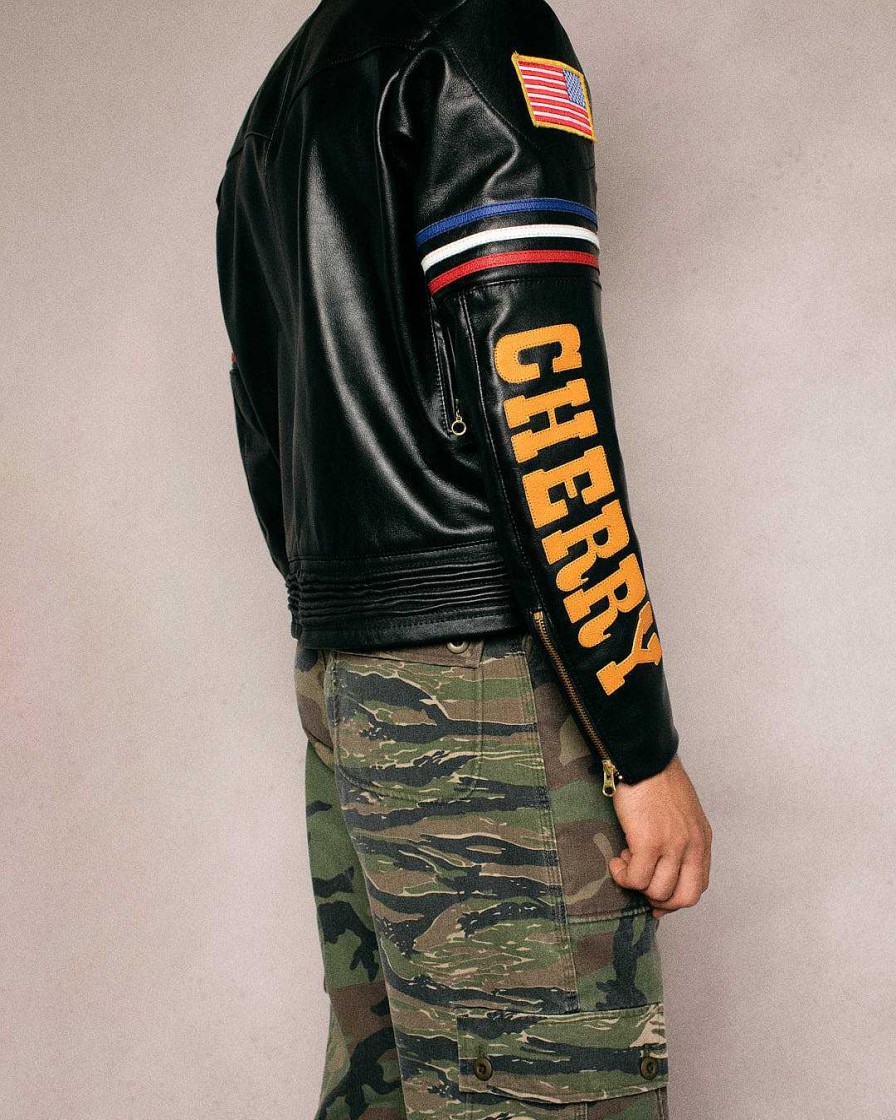 Cherry LA Cherry X Vanson Star Jacket (Black) Clearance