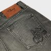 Cherry LA Straight 5 Pocket Denim (Grey) New