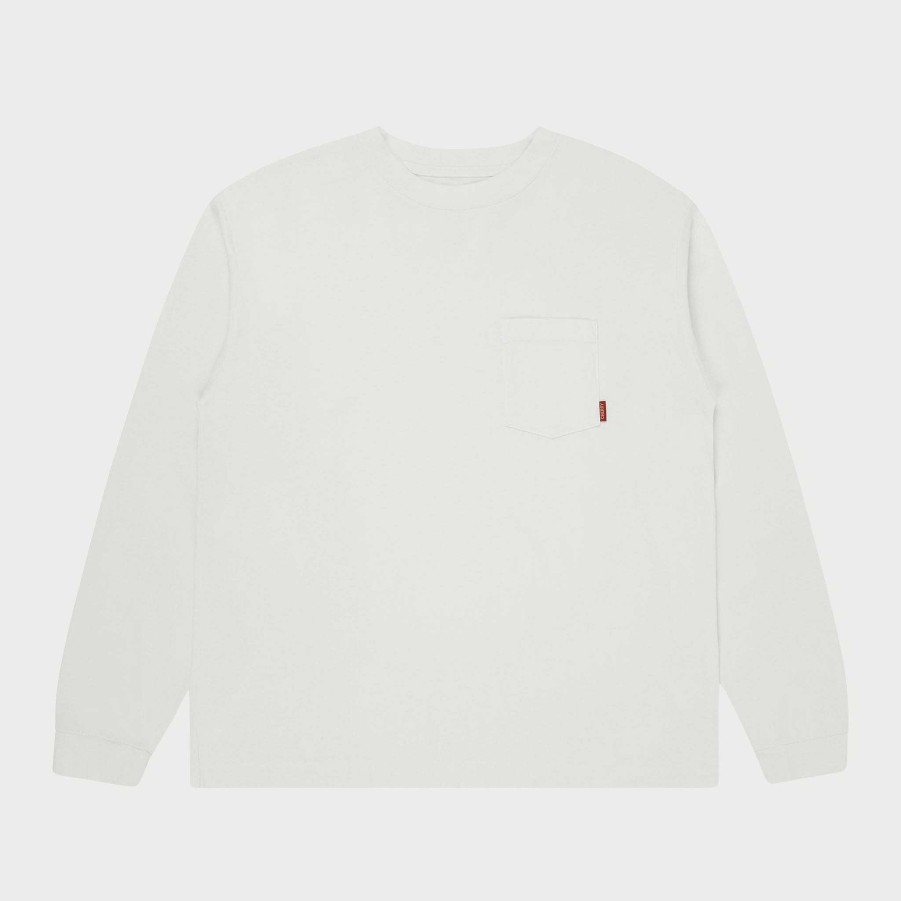 Cherry LA American Classic Pocket L/S T-Shirt (White) Clearance