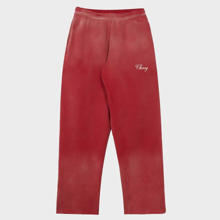 Cherry LA American Classic Raw Sweatpants (Cardinal) Wholesale