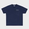 Cherry LA Flying Geese Pocket Tee (Navy) New