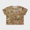 Cherry LA American Outdoorsman Boxy Tee (Camo) New