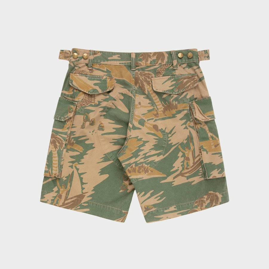 Cherry LA Camo Cargo Shorts (Camo) New