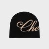 Cherry LA Cashmere Skull Cap Beanie (Black) Wholesale