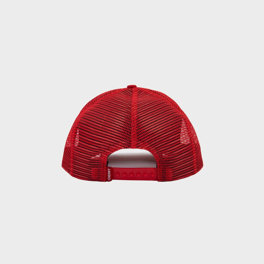 Cherry LA America'S Favorite Mesh Trucker (Red) Best