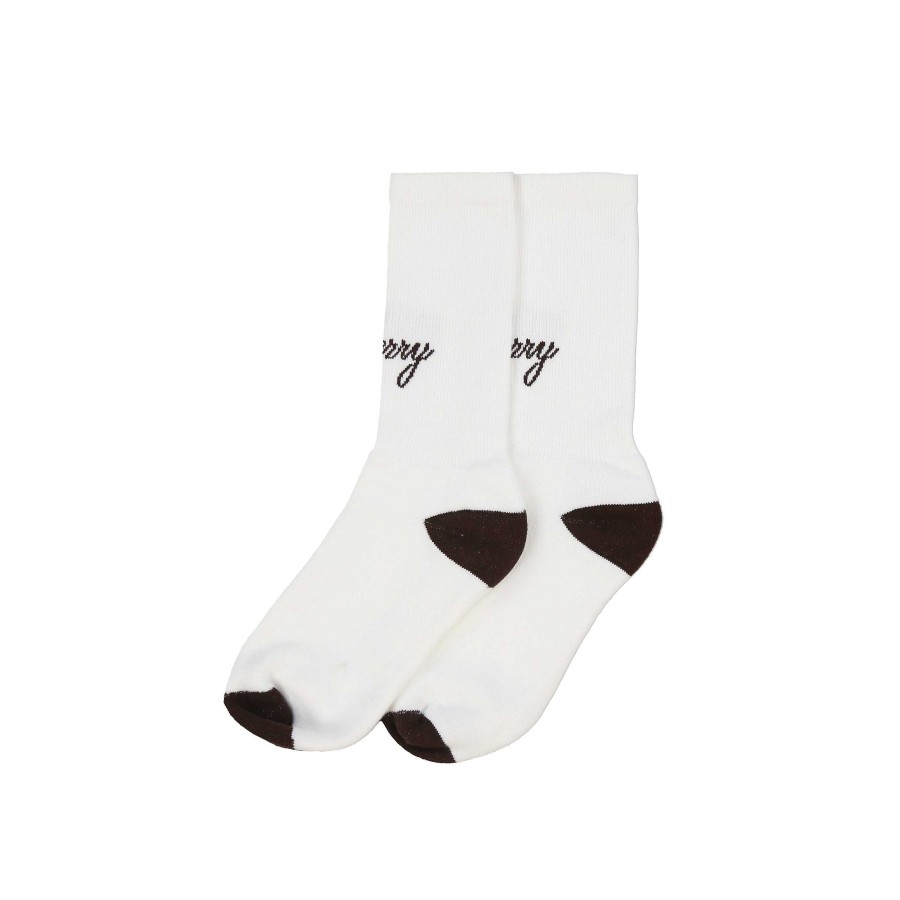 Cherry LA American Classic Socks (White/Black) Hot