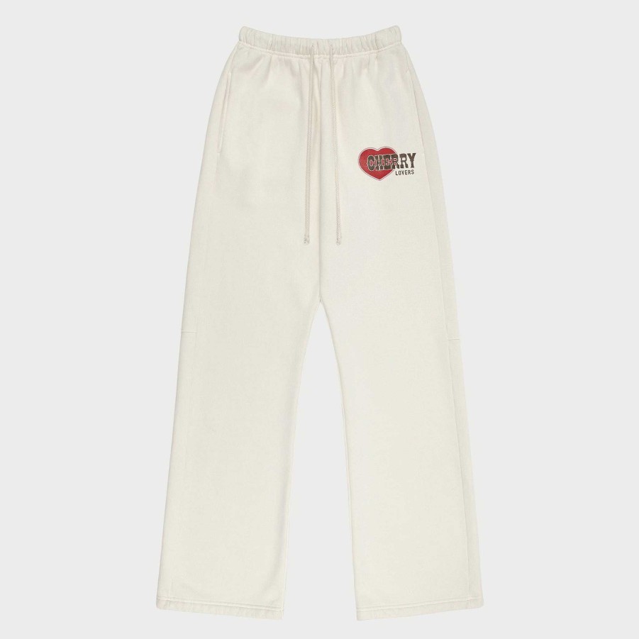 Cherry LA Lovers Parachute Sweatpant (Cream) Clearance