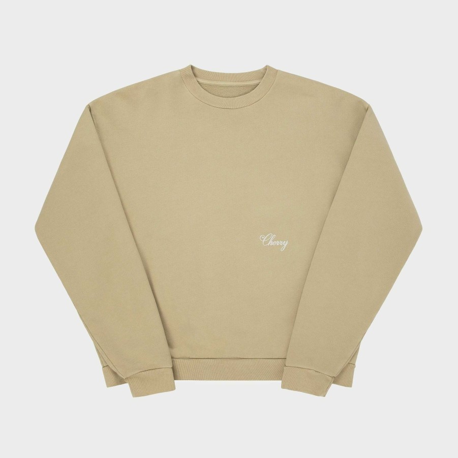 Cherry LA American Classic Crewneck (Tan) Clearance