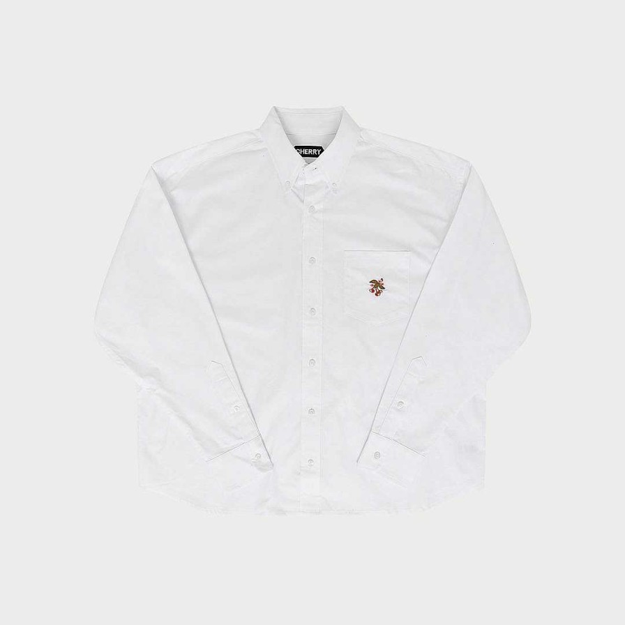 Cherry LA Big Oxford Shirt (White) Online