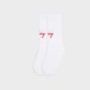 Cherry LA American Classic Socks (White/Red) Wholesale