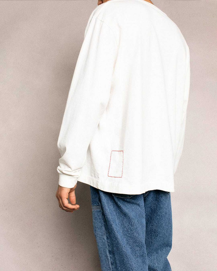 Cherry LA Basic L/S T-Shirt (Vintage White) Clearance