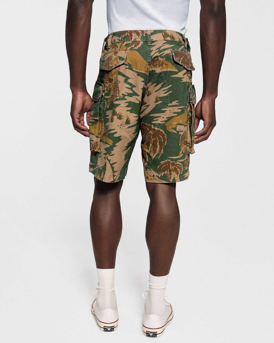 Cherry LA Camo Cargo Shorts (Camo) New